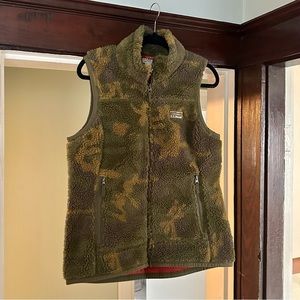 LL Bean Mountain Pile Fleece Vest